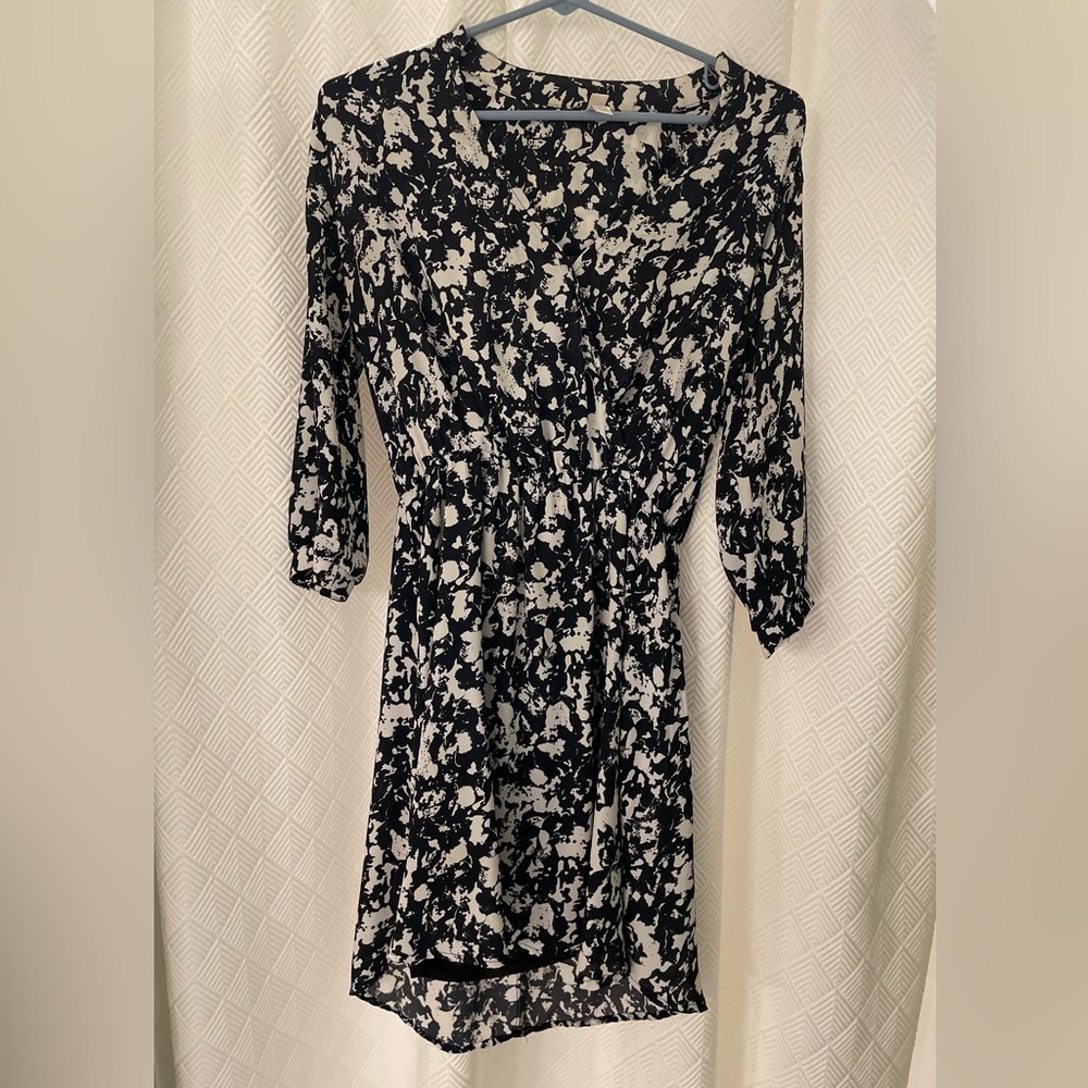 Xhilaration Black and White Dress